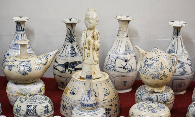 Trưng bày kho cổ vật trong 9 con tàu đắm