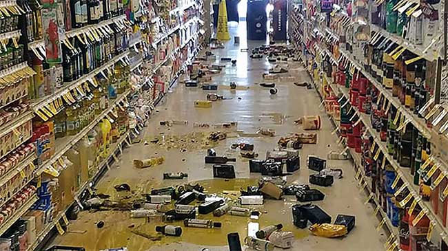 California hứng chịu động đất mạnh nhất hai thập kỷ trong ngày quốc khánh