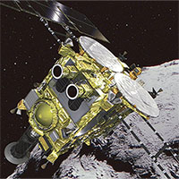 Tàu thám hiểm Nhật Bản thu thập mẫu đá ở tiểu hành tinh Ryugu