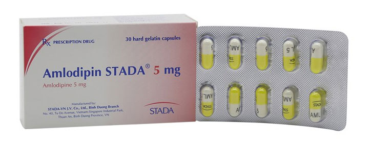 Công dụng và liều dùng của thuốc Amlodipin Stada