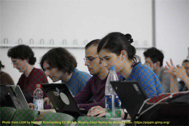 Bức ảnh trắng đen gây 