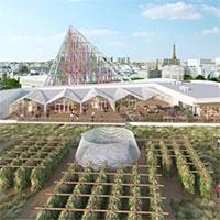 Nông trại xanh tươi lớn nhất thế giới giữa lòng Paris hoa lệ