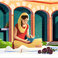 Amrita Pritam là ai mà được Google Doodle kỉ niệm 100 năm ngày sinh?