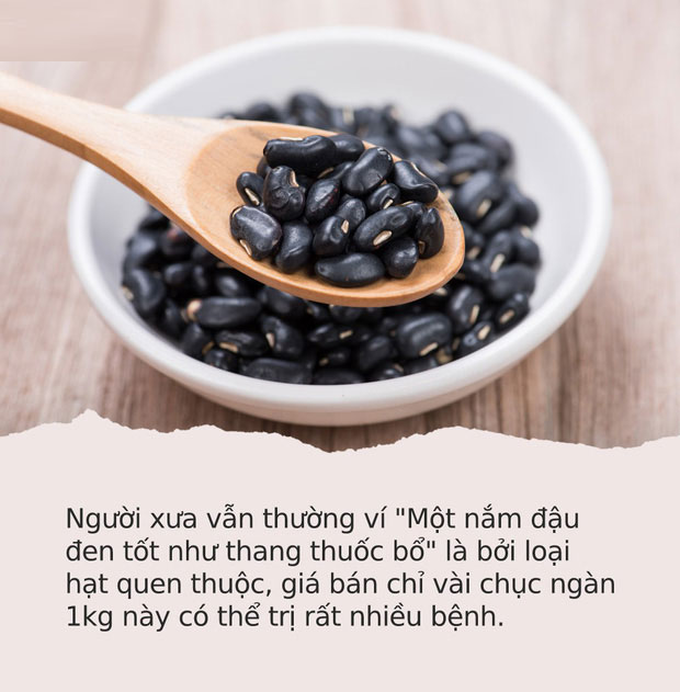 1 nắm đậu đen vài ngàn đồng có thể trị khỏi những bệnh này mà không cần dùng thuốc tây