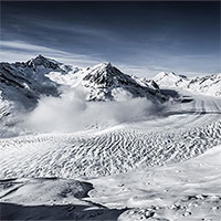 Sông băng lớn nhất dãy Alps có thể biến mất vào năm 2100