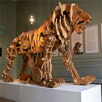 Bản dựng "sư tử máy" của Leonardo da Vinci