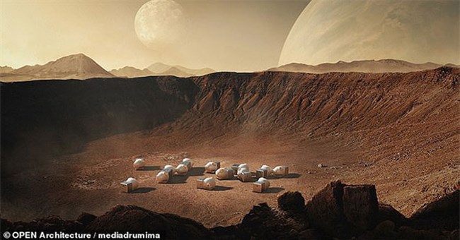 Đây sẽ là cách con người sống trên sao Hỏa: Trồng rau trong hầm và... nhai côn trùng sống qua ngày