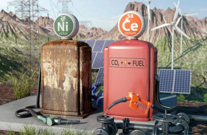 Phương pháp sản xuất nhiên liệu carbon trung tính mới từ khí CO2