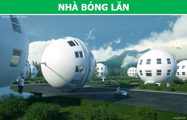 Bất ngờ với cách người thế kỷ trước dự đoán về những ngôi nhà của thời đại chúng ta