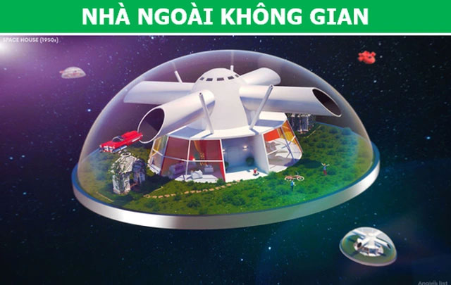 Bất ngờ với cách người thế kỷ trước dự đoán về những ngôi nhà của thời đại chúng ta