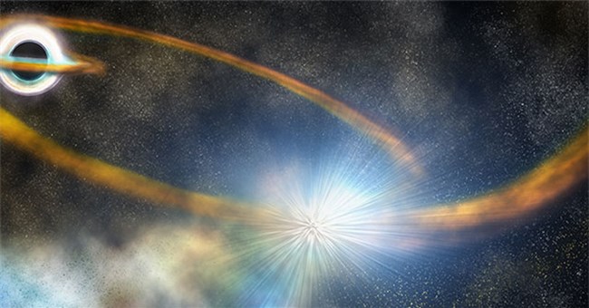 Thợ săn hành tinh của NASA phát hiện hố đen xé toạc sao
