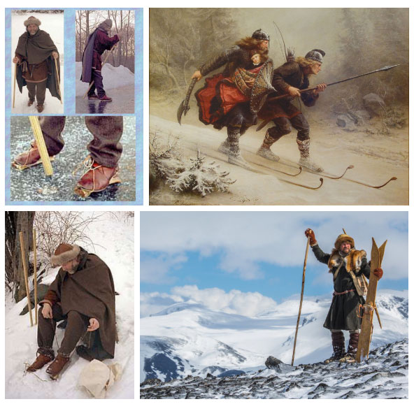 Cách giải trí của người Viking: Đến trượt tuyết cũng phải máu lửa nhất lịch sử
