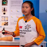 Chế băng sơ cứu lỏng, “nhà khoa học nhí” giành giải thưởng 25.000 USD