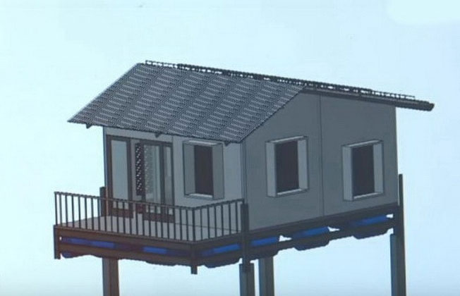 Độc đáo ngôi nhà 