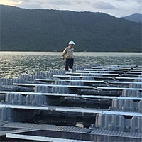 Dự án điện mặt trời Đa Mi sử dụng phao nổi "Made in Vietnam"