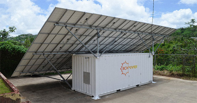 Giải pháp ứng phó thiên tai của tương lai: Một container "chứa đủ điện" cho 3 hộ gia đình cùng dùng