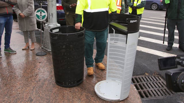 Đây là thiết kế thùng rác mới vừa được thành phố New York chọn để sử dụng trong tương lai