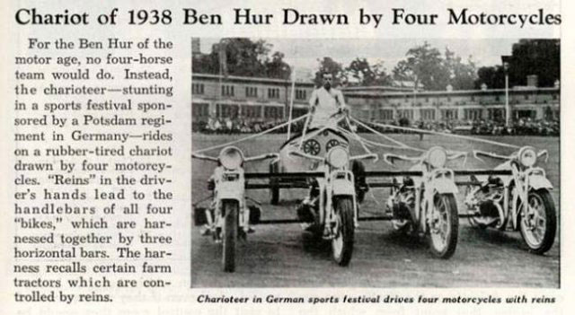 Motorcycle chariot Racing: Đường đua dành cho mô tô tái hiện chiến xa thời Trung Cổ