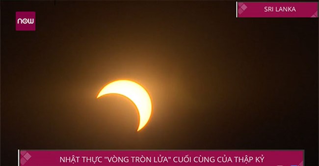 Xem nhật thực cuối cùng của thập kỷ ở Việt Nam