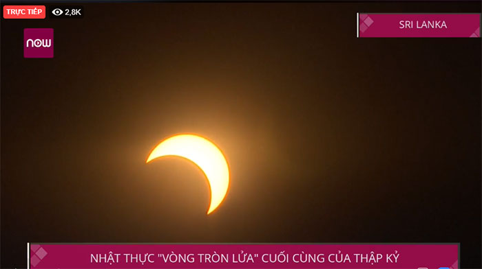 Xem nhật thực cuối cùng của thập kỷ ở Việt Nam