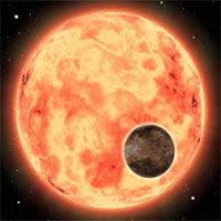 Siêu Trái đất nóng hơn 1800 độ xuất hiện cạnh "bản sao Mặt trời"