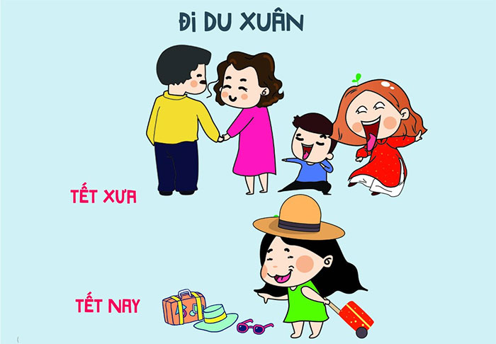 Sự khác biệt thú vị giữa Tết xưa và Tết nay