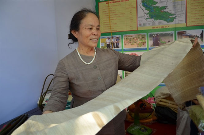 Lần đầu tiên Việt Nam có máy se tơ từ cây sen