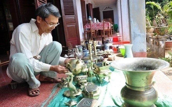 Cách bao sái bàn thờ cuối năm