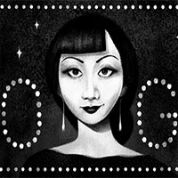 Doodle hôm nay tôn vinh ngôi sao điện ảnh người Mỹ gốc Hoa đầu tiên tại Hollywood