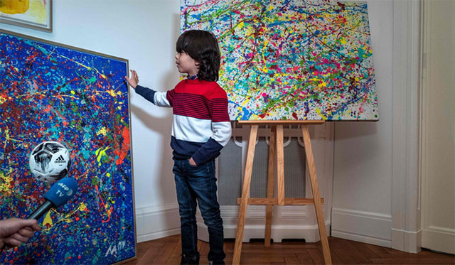 Picasso nhí của Đức gây ra 