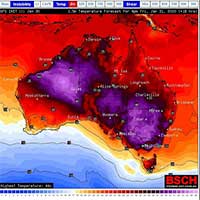 Sóng nhiệt cực đoan có nguy cơ kích hoạt lại các đám cháy rừng Australia