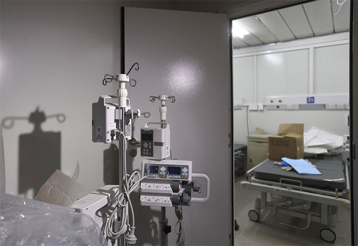 Bên trong bệnh viện Hỏa Thần Sơn xây dựng thần tốc ở tâm dịch Vũ Hán