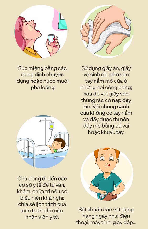 Bộ Y tế công bố 4 con đường lây nhiễm chính của virus corona