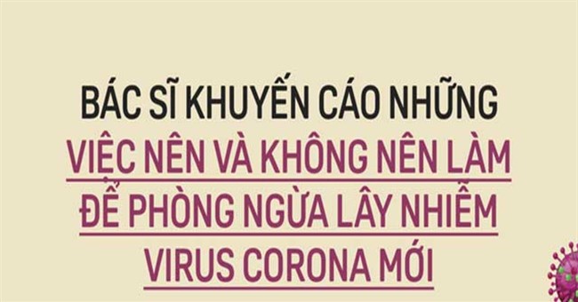 Bộ Y tế công bố 4 con đường lây nhiễm chính của virus corona
