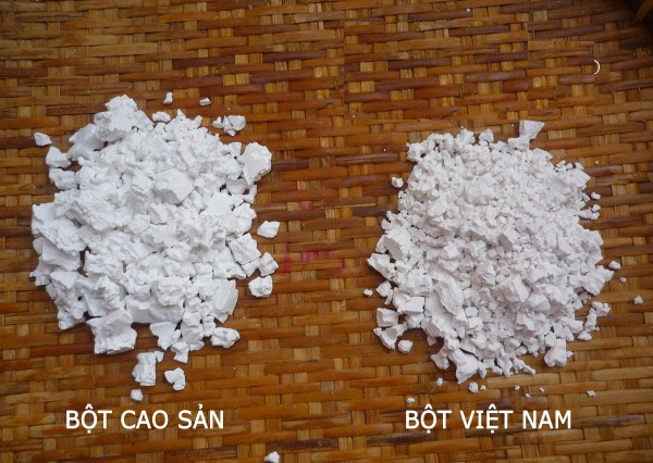 Các cách phân biệt bột sắn dây thật và giả