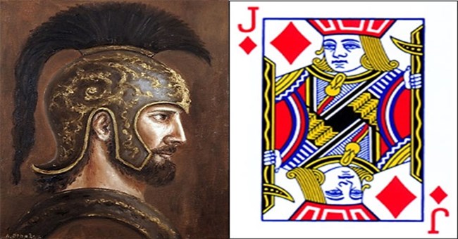 Sự thật về quân J rô trong bộ bài Tây: Vị hoàng tử và cuộc chiến thành Troy