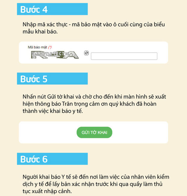 Hướng dẫn các bước khai báo y tế toàn dân