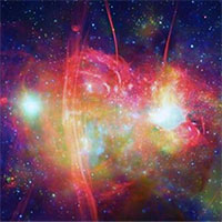 NASA công bố ảnh tuyệt đẹp ở trung tâm dải Ngân Hà
