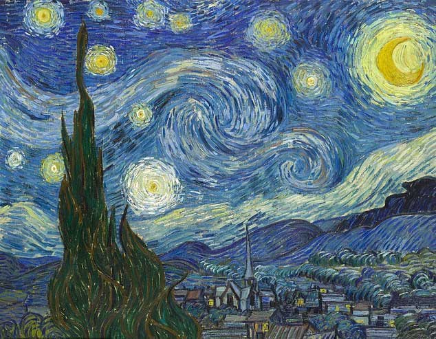 Phát hiện loài nhện hoa văn như tranh của Van Gogh