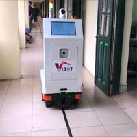 Việt Nam chế tạo thành công robot hỗ trợ nhân viên y tế