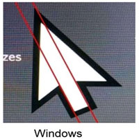 Sự thật ít người biết: Con trỏ chuột của Windows không đối xứng, lỗi thiết kế hay có mục đích