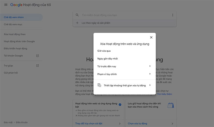 Những điều không ngờ Google lưu trữ về bạn và cách xóa chúng