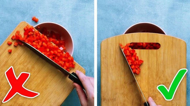Bất ngờ với công dụng của chiếc lỗ trên thớt, điều không phải ai cũng biết