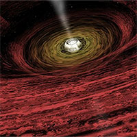 NASA lần đầu thấy hiện tượng lạ: Lỗ đen sinh ra 1 hành tinh độc đáo