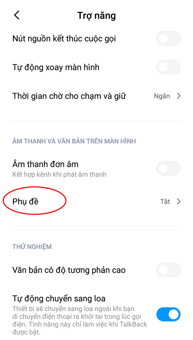 Hướng dẫn bật tính năng phụ đề tự động của Google trên điện thoại