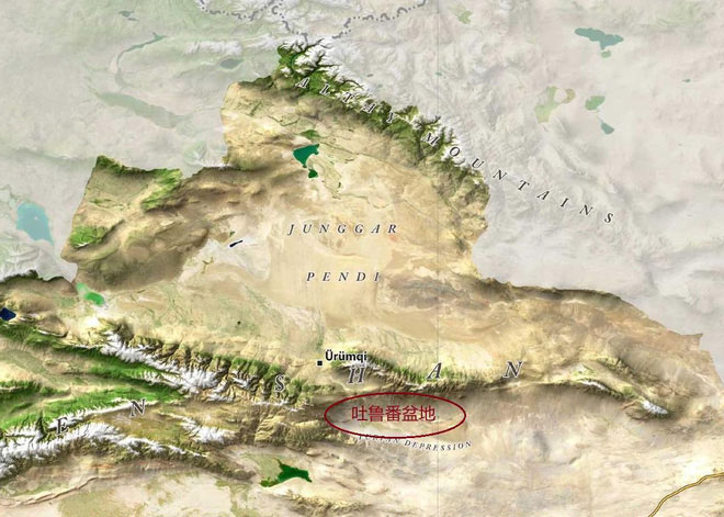 Vì sao thấp hơn mực nước biển nhưng lưu vực Turpan lại không hề có những hồ nước lớn?