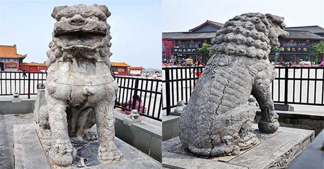 Tranh cãi về nguồn gốc của tượng thần thú Khai Phong từ thời cổ đại