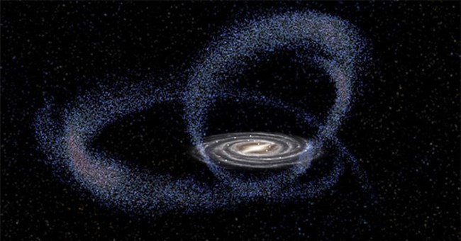 Thiên hà nhiều lần đâm xuyên qua dải Ngân Hà