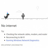 Vì sao mỗi khi mất mạng Google Chrome lại cho người dùng chơi game khủng long?