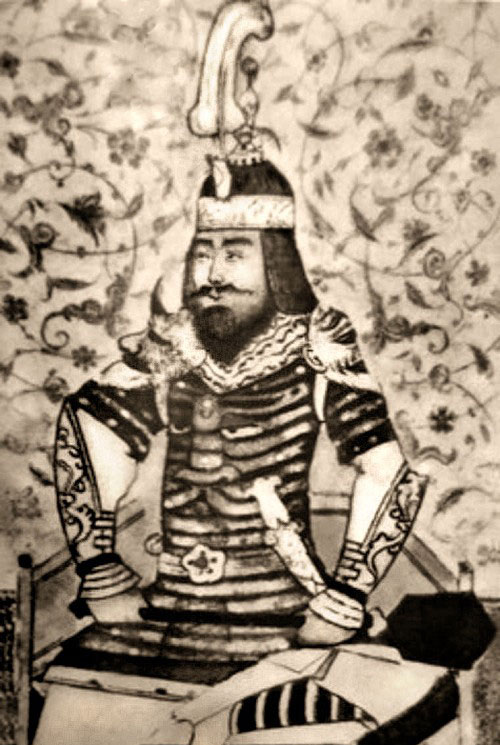 Tranh minh họa bạo chúa Timur